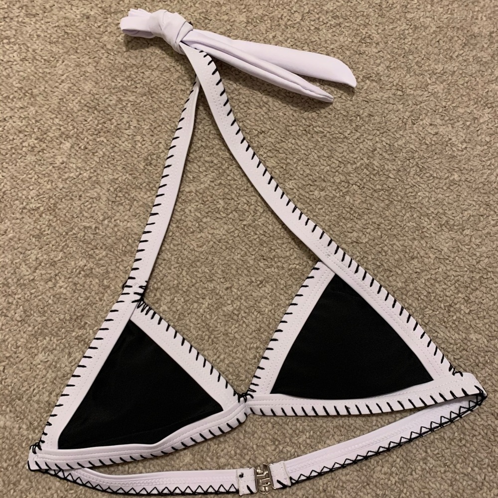 Shein crochet bikini top